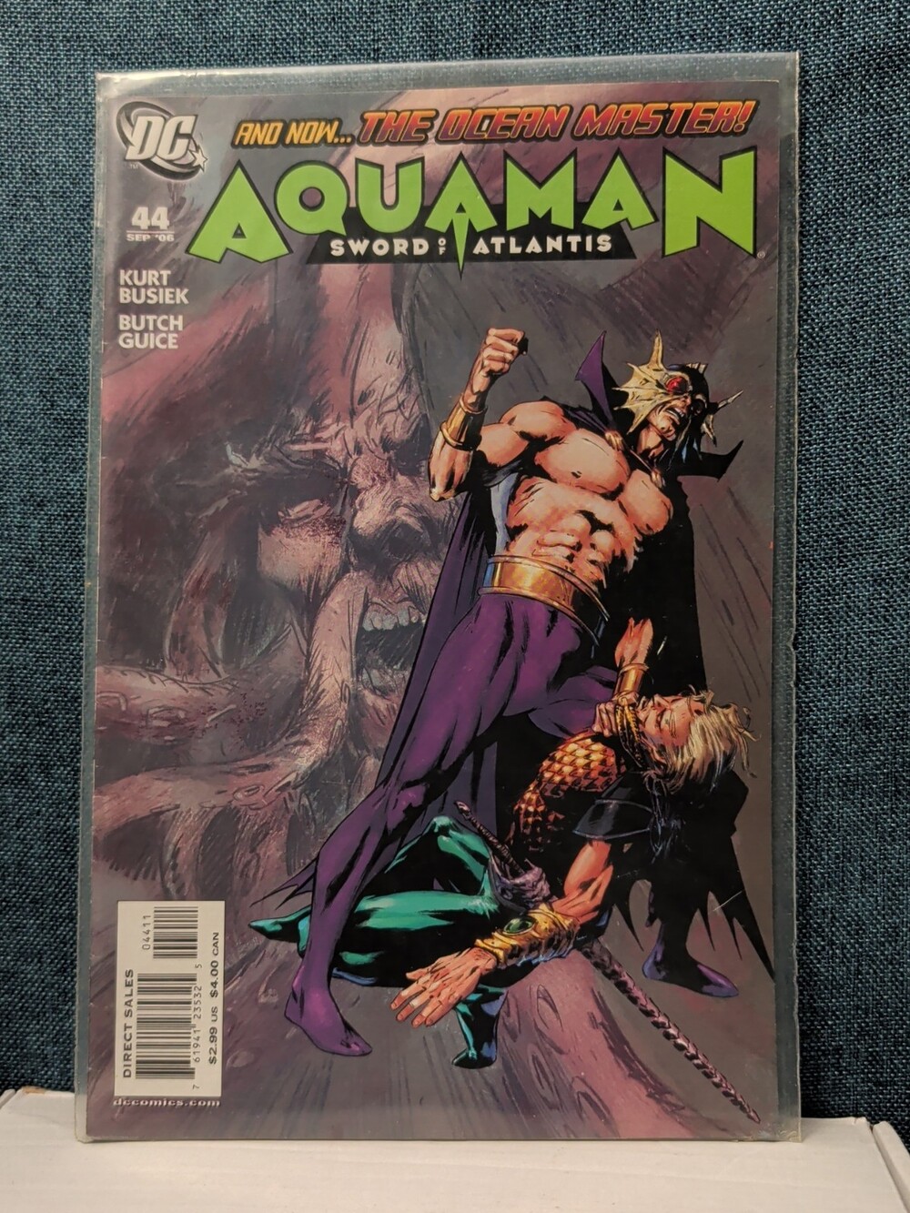 Aquaman Sword of Atlantis #44 2006 Ocean Master Busiek | Good Condition